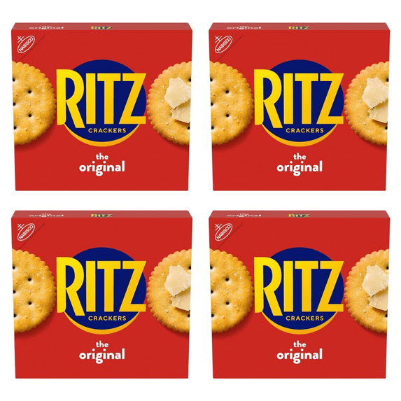 RITZ Original Crackers, 13.7 oz (Pack of 4)