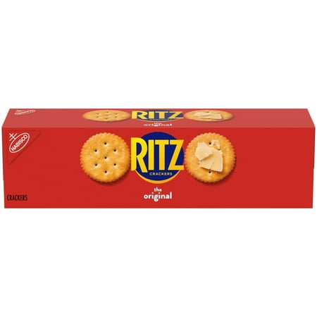 RITZ Original Crackers, Snacks for Kids and Adults, Lunch Snacks, 3.4 oz