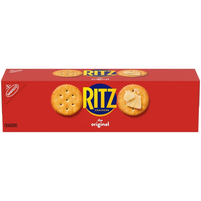 RITZ Original Crackers, 3.4 oz, Buttery Flavor Snack Food