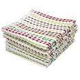 thumbnail image 1 of RITZ Pebble Cotton Terry Bar Mop Dish Cloth Set, 6-Pack, 12" x 12", Holiday, 1 of 5