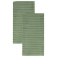 thumbnail image 1 of RITZ Royale Collection 100% Combed Terry Cotton, Oversized Kitchen Towel Set, 2-Pack, Solid, Juniper, 1 of 6