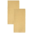thumbnail image 1 of RITZ Royale Collection 100% Combed Terry Cotton, Oversized Kitchen Towel Set, 2-Pack, Solid, Straw, 1 of 6