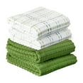 thumbnail image 1 of RITZ Royale Collection 100% Combed Terry Cotton, Oversized Kitchen Towel Set, 4-Pack, Solid & Coordinate, Cactus, 1 of 8