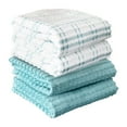 thumbnail image 1 of RITZ Royale Collection 100% Combed Terry Cotton, Oversized Kitchen Towel Set, 4-Pack, Solid & Coordinate, Dew, 1 of 8
