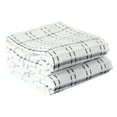 thumbnail image 1 of RITZ Royale Collection 100% Combed Terry Cotton, Oversized Kitchen Towel Set, 2-Pack, Check, Graphite, 1 of 7