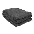 thumbnail image 1 of RITZ Royale Collection 100% Combed Terry Cotton, Kitchen Dish Cloth Set, 3-Pack, Solid, Graphite, 1 of 6