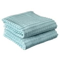 thumbnail image 1 of RITZ Royale Collection 100% Combed Terry Cotton, Oversized Kitchen Towel Set, 2-Pack, Solid, Dew, 1 of 7