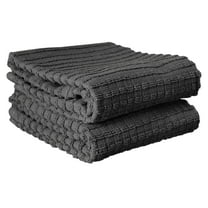 RITZ Royale Solid Kitchen Towels (2-pack), Graphite