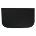 thumbnail image 1 of RITZ Solid Accent Rug, 18" x 30", Black, 1 of 7