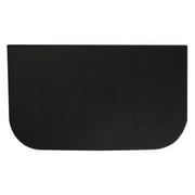 RITZ Solid Accent Rug, 18" x 30", Black