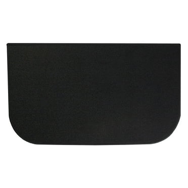 RITZ Solid Accent Rug, 18" x 30", Black