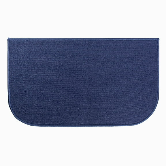 RITZ Solid Accent Rug, 18" x 30", Blue
