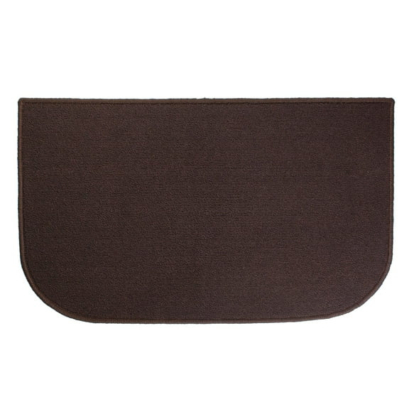 RITZ Solid Accent Rug, 18" x 30", Brown