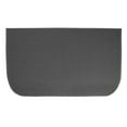 thumbnail image 1 of RITZ Solid Accent Rug, 18" x 30", Graphite, 1 of 6