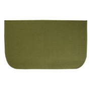 RITZ Solid Accent Rug, 18" x 30", Green