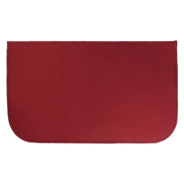 RITZ Solid Accent Rug, 18" x 30", Red