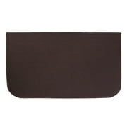 RITZ Solid Accent Rug, 20" x 36", Brown
