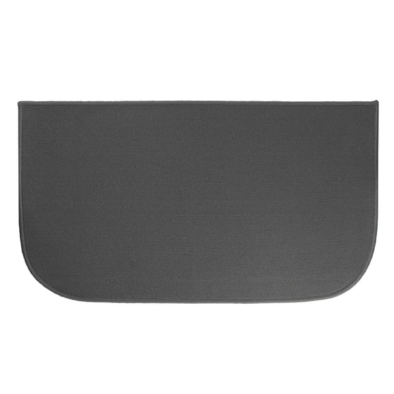 RITZ Solid Accent Rug, 20" x 36", Graphite