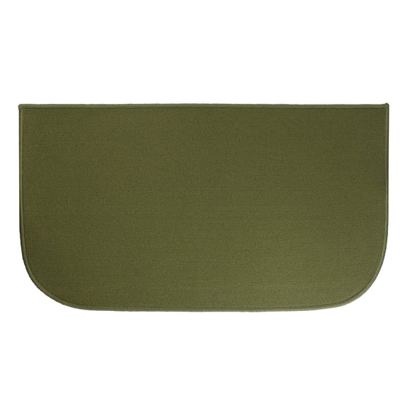 RITZ Solid Accent Rug, 20" x 36", Green