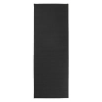 RITZ Solid Rug Runner, 20" x 60", Black