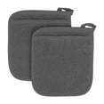 thumbnail image 1 of RITZ Terry Pocket Mitt Pot Holder, Set of Two, Graphite, 1 of 5