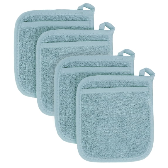 RITZ Terry Pocket Mitt Set, 4-Pack, Dew