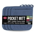 thumbnail image 1 of RITZ Terry Pocket Mitt Set, 4-Pack, Federal Blue, 1 of 6