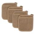 thumbnail image 1 of RITZ Terry Pocket Mitt Set, 4-Pack, Mocha, 1 of 6