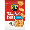 thumbnail image 1 of RITZ Toasted Chips Ranch Crackers, Party Snacks, 8.1 oz, 1 of 18