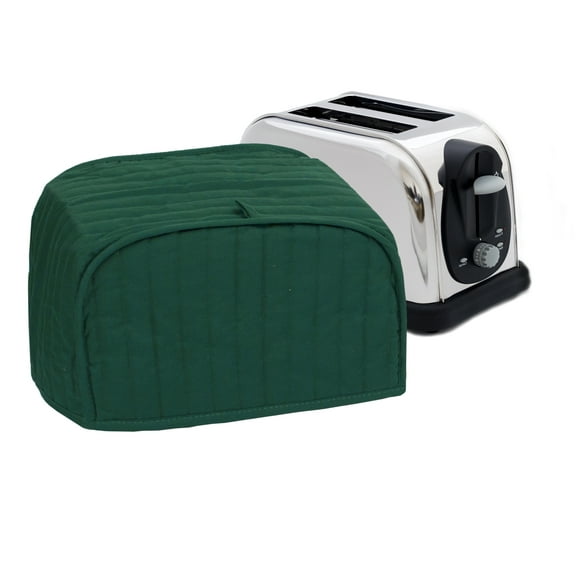 RITZ Two-Slice Toaster Kitchen Appliance Cover (APPLIANCE NOT INCLUDED), Dark Green