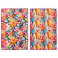 thumbnail image 1 of RITZ Waffle Microfiber Kitchen Towel, 2-Pack Set – Meadow and Flurry – Absorbent Dish Cloths 18" x 28"– 80% Recycled Polyester – Eco-Friendly, Lint-Free, Machine Washable, 1 of 6