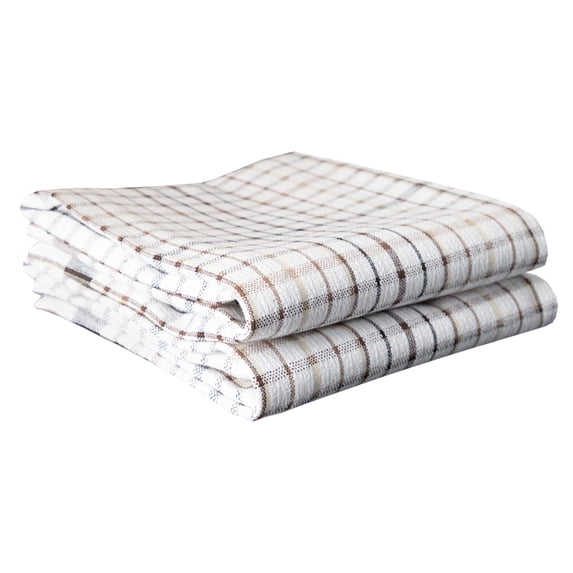 RITZ Wonder Kitchen Towels, Set of Two, Latte