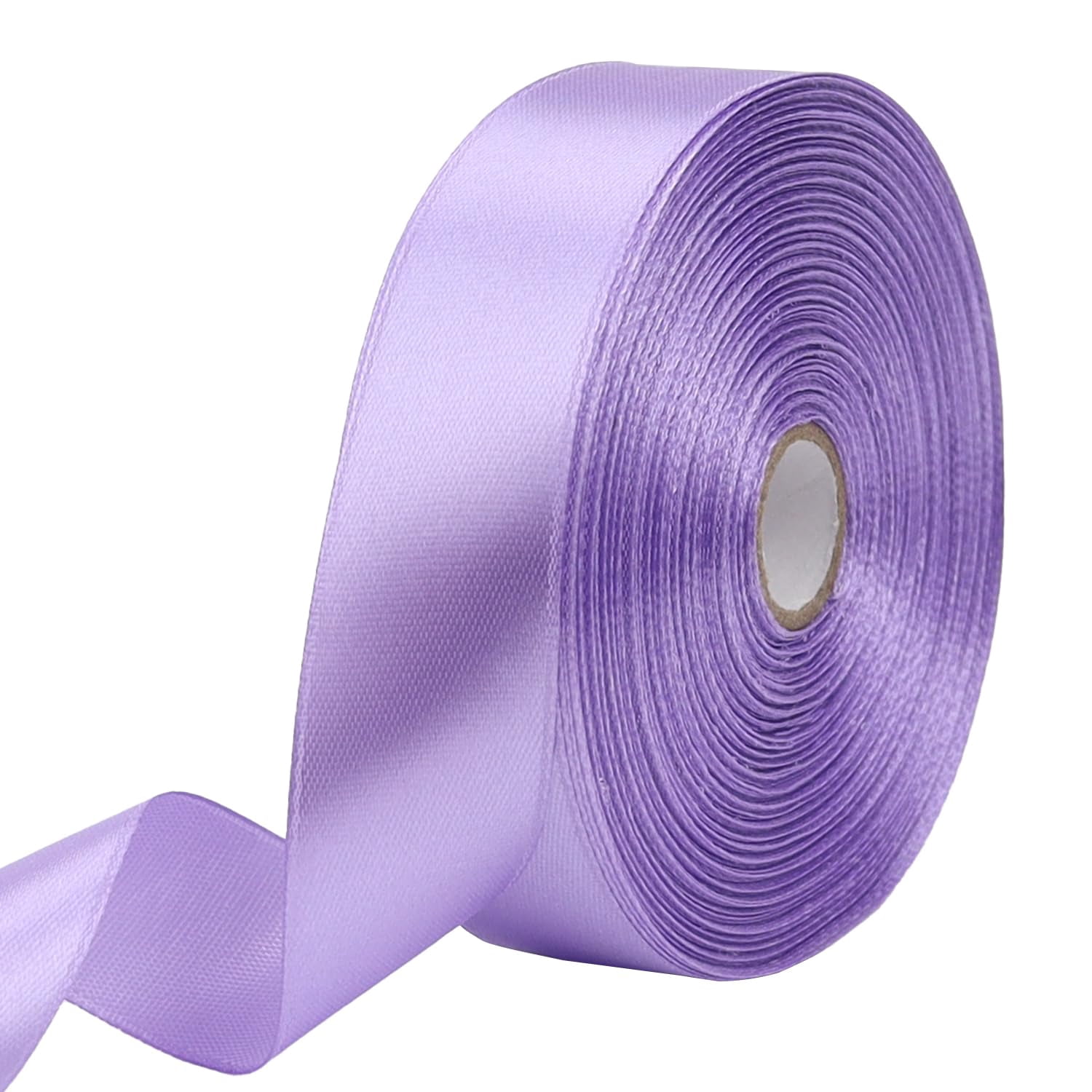 Bdf Button Ribbon RIUNBB Light Purple Solid BDF32 Satin Ribbon 1 Inch 50 Yards Solid ...