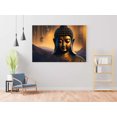 thumbnail image 1 of Rivaaz Craft Buddha Paintings for Wall Decoration with Frame Canvas Painting for Living Room Bedroom Home Office & Hotels (34 inch x 22 inch CH-BD-LDP11), 1 of 4