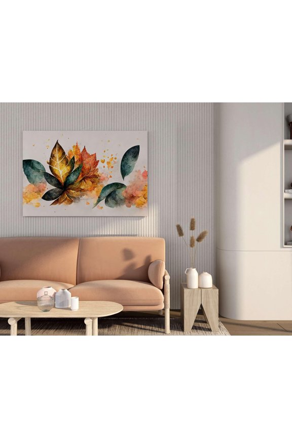 Craft Flower Paintings for Wall Decoration with Frame Canvas Painting for Living Room Bedroom Home Office & Hotels (22 inch x 16 inch CH-FLW-LDP33)