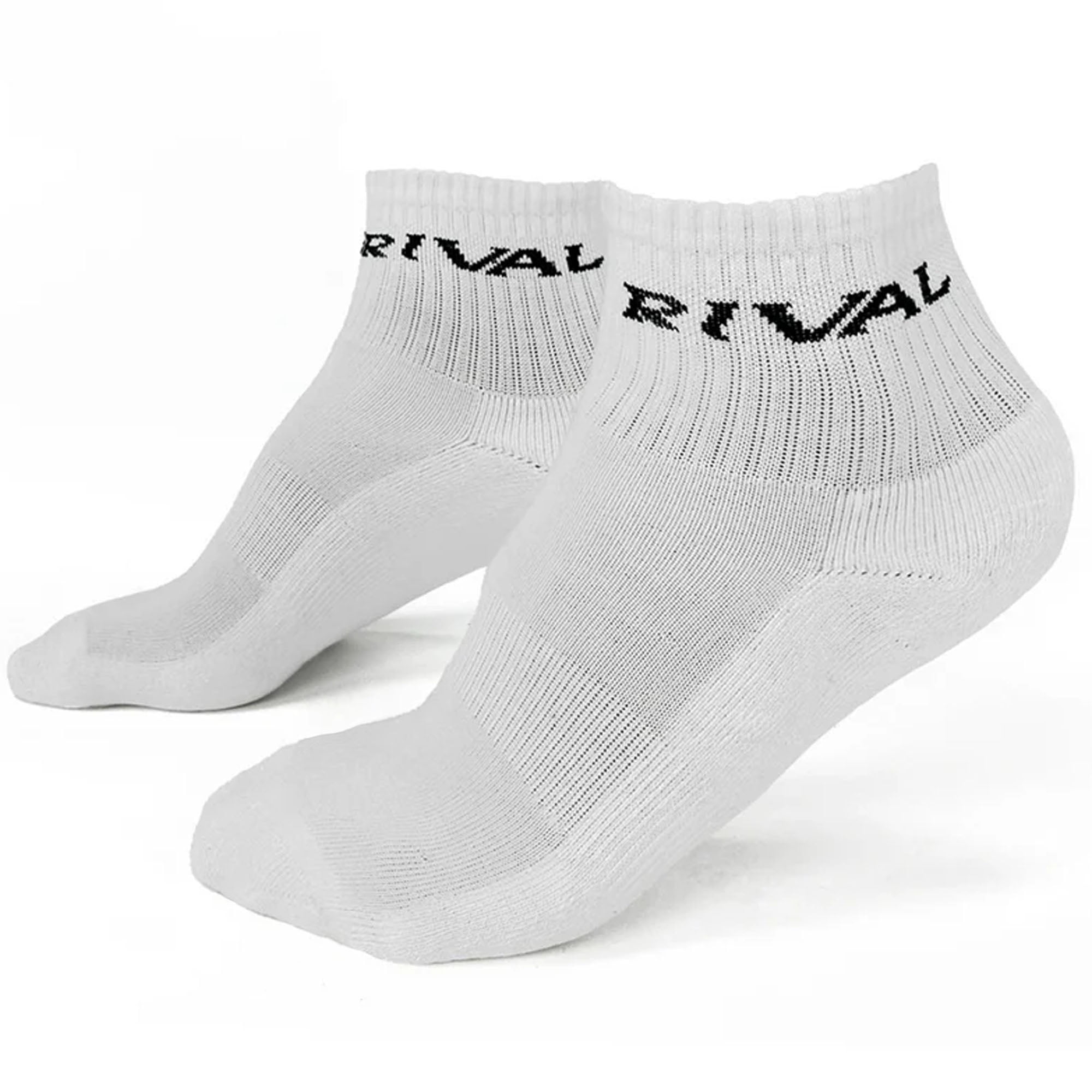 RIVAL Boxing - Ankle Socks - 3 Pack - White - M/L