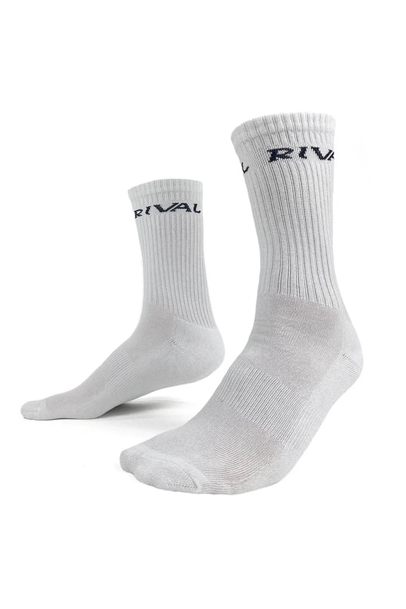 Boxing - Crew Socks - 3 Pack - White - XS/S