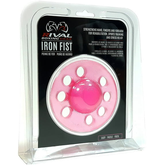RIVAL Boxing Iron Fist Hand Strengthener - Easy - Pink