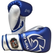 RIVAL Boxing RB100 Professional Bag Glove - Xlarge - Blue/silver