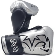 RIVAL Boxing RB11 Evolution Hook and Loop Bag Gloves - Large - Silver