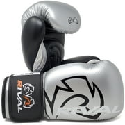 RIVAL Boxing RB7 Fitness Plus Hook and Loop Bag Gloves - 2XL - Silver/Black