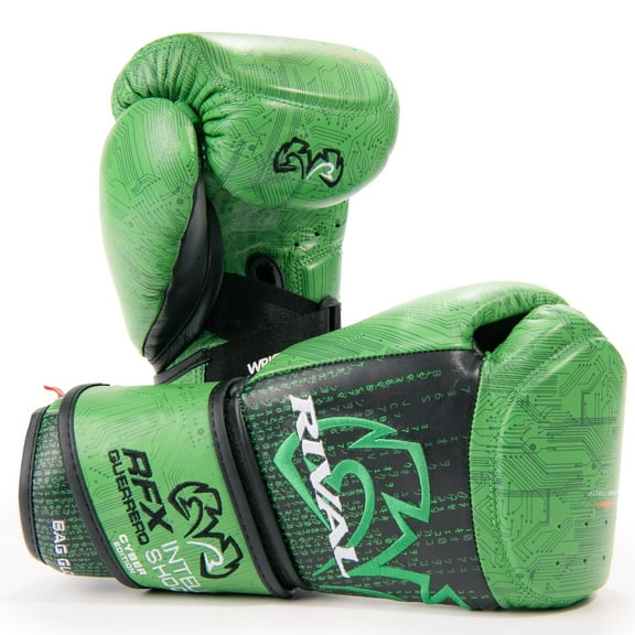 RIVAL Boxing RFX-Guerrero Intelli-Shock 2.0 Bag Gloves - 8 oz. - Cyber