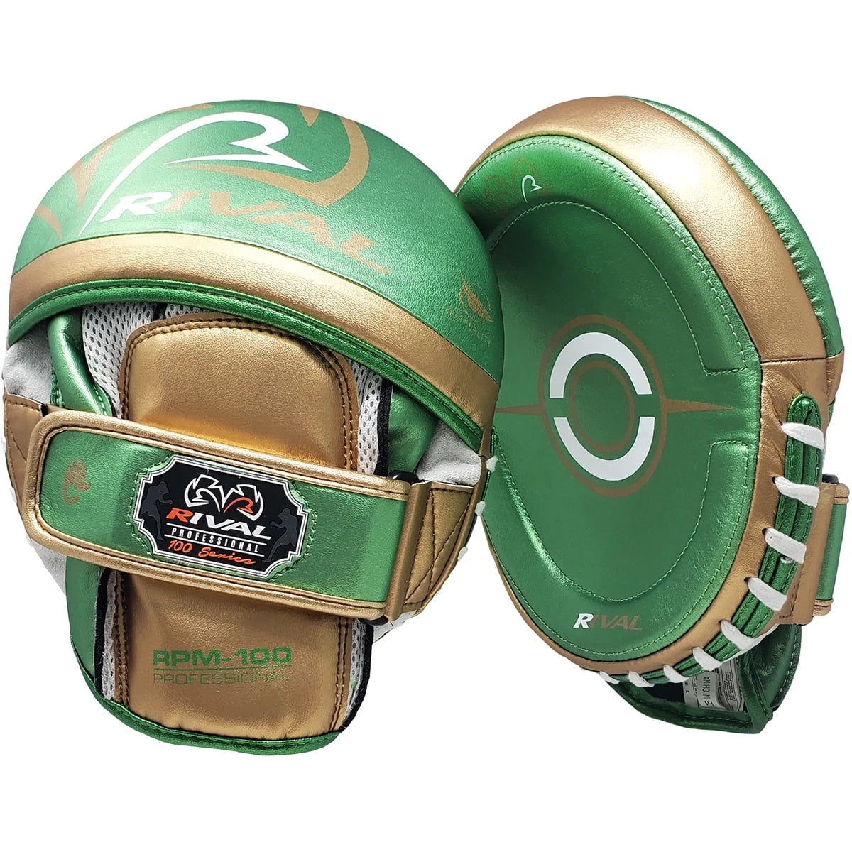 Rival(ライバル) RPM100 パンチングミット ブラック×ゴールド Rival