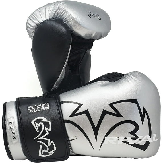 Rival Boxing RS11V Evolution Sparring Gloves - 18 oz. - Silver