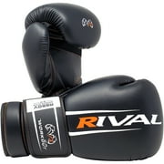 RIVAL Boxing RS60V Workout Hook and Loop Sparring Gloves 2.0 - 16 oz. - Black