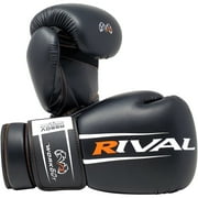 RIVAL Boxing RS60V Workout Hook and Loop Sparring Gloves 2.0 - 18 oz. - Black