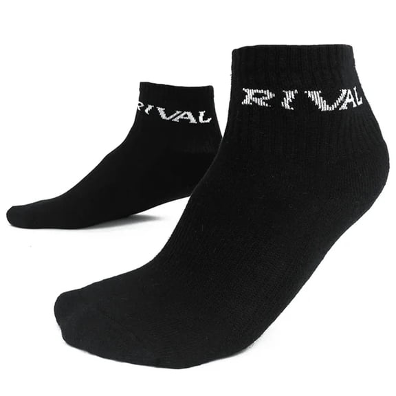 RIVAL Boxing Socks - 3 Pack - Black - M/L