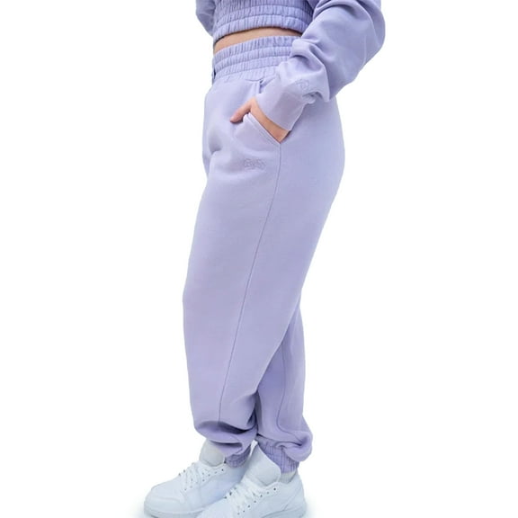 RIVAL Boxing - Women's Cropped Heavyweight Fleece Hoodie - Lavender - Medium