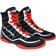 RIVAL Boxing Youth RSX-Future Lo-Top Boxing Shoes - 5 - Black/White/Red