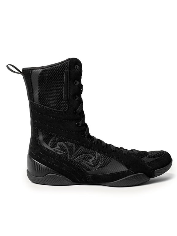 RSX-Guerrero 03 High Top Boxing Boots, Black, Size 12